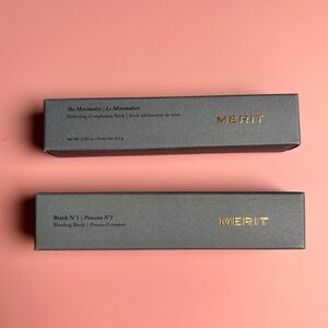 Merit Complexion Stick and Blending Brush Set